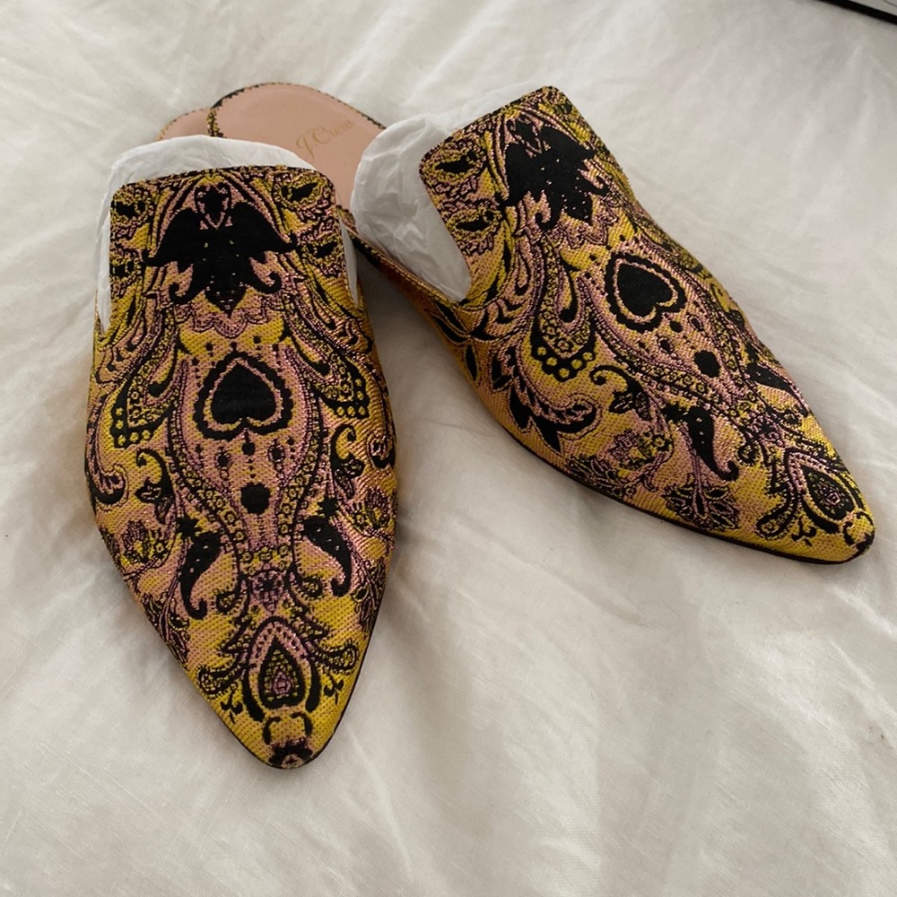 Worn once! Gorgeous!! Marina slide in Brocade.